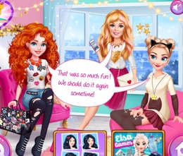Barbie, Merida ve Elsa İle Kızlar Gecesi