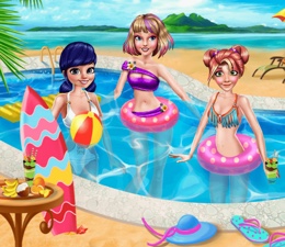 Barbie Ve Dostlarının Havuz Keyfi
