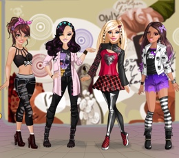 Barbie Ve Rocker Kızlar