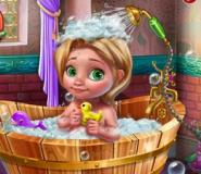 Küçük Rapunzelin Banyosu
