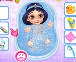 Bebek Prensesin Banyosu