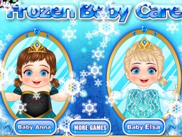 Frozen Bebeklerin Eğlenceli Bakımı