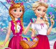 Elsa Ve Anna'nın Yumurta Eğlencesi