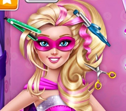 Süper Barbie'nin Süper Çılgın Saçları
